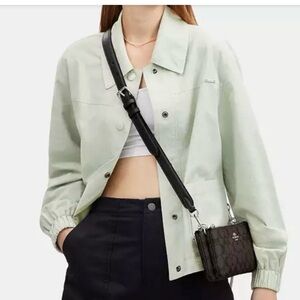 Coach Double Zip Crossbody in Signature Canvas- New without tags